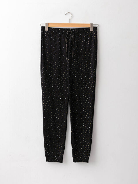 LCW DREAM Beli Lastikli Puantiyeli Pamuklu Kadın Pijama Alt - W1AB94Z8-LQJ