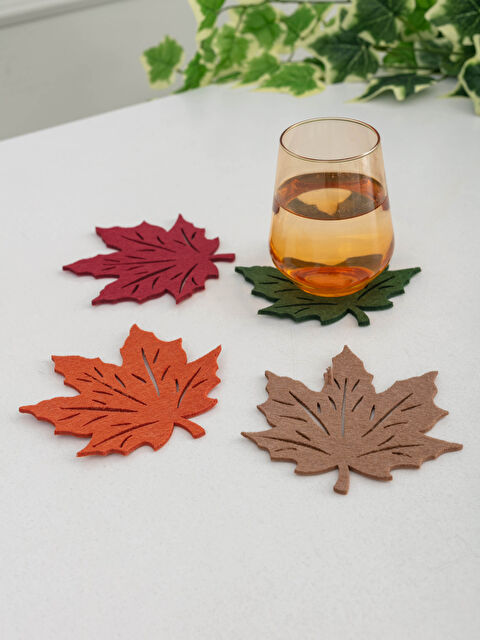 LCW HOME Leaf Shaped Coaster Set of 2 - W1CS52Z8-EHW