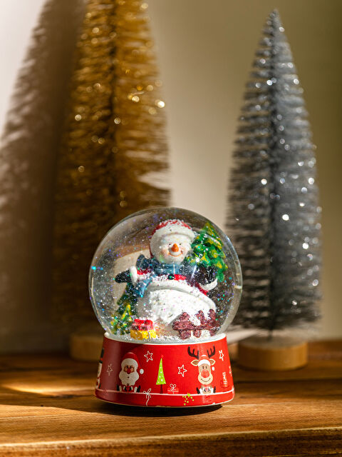 LCW HOME New Year Themed Snow Globe with Music 13 Cm - W28474Z8-F9C