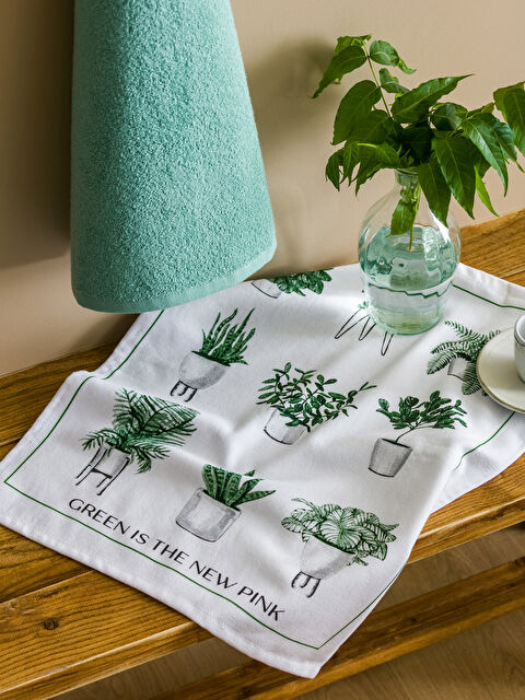 LCW HOME فوطة شاي مطبوعة عبوتان 40x50 سم - W2HA55Z8-LRR