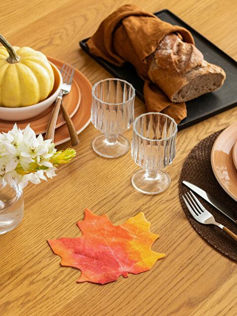 LCW HOME Leaf Pattern Napkin 20pcs - W34022Z8-F9C