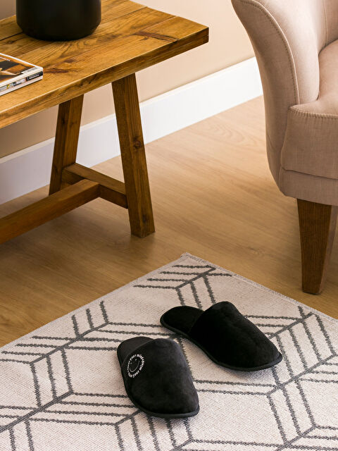 LCW STEPS Önü Kapalı Baskılı Erkek Ev Terliği - W34851Z8-HUC