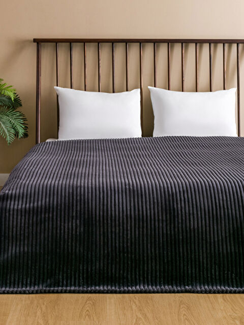LCW HOME Wellsoft Fitilli Çift Kişilik Battaniye 200x220 cm - W3DH65Z8-SEU