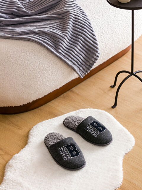 LCW STEPS Nakışlı Erkek Ev Terliği - W3IU24Z8-CWL