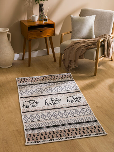 LCW HOME Etnik Desenli Halı 80x140 cm - W48957Z8-F9C