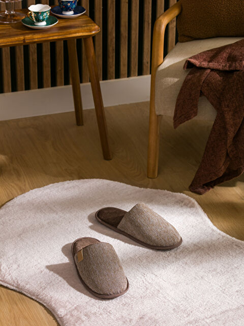 LCW STEPS Desenli Erkek Ev Terliği - W4BT48Z8-YHQ