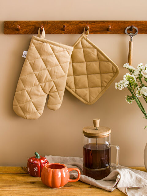 LCW HOME Fırın eldiveni ve tutaç - W4DJ52Z8-SM8