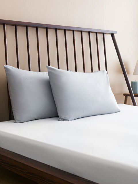 LCW HOME Düz Yastık Kılıfı 2'li 50x70 cm - W4DP94Z8-CYY