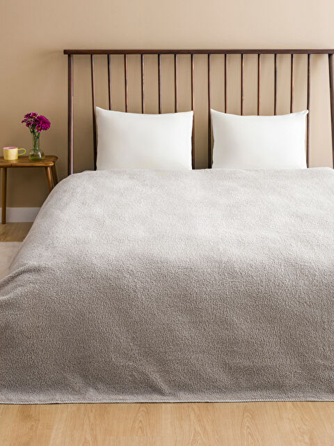 LCW HOME Düz Çift Kişilik Battaniye 200x220 cm - W4DY84Z8-FJS