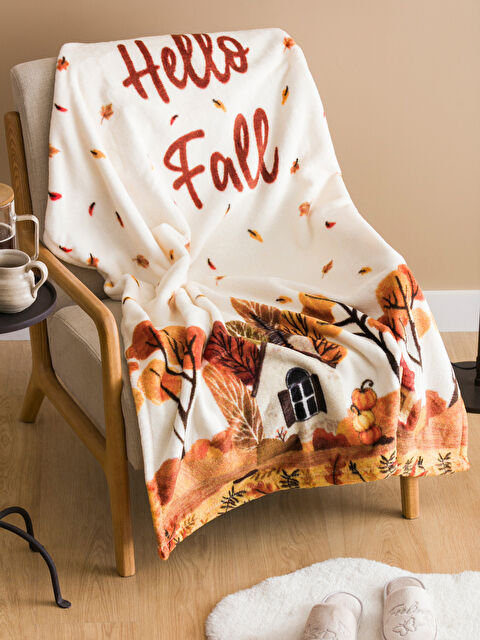 LCW HOME Baskılı TV Battaniyesi 100x150 cm - W4EB78Z8-FEL