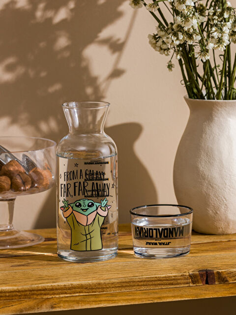 LCW HOME Star Wars Printed Glass Pitcher 700 ml - W4FH50Z8-F9C