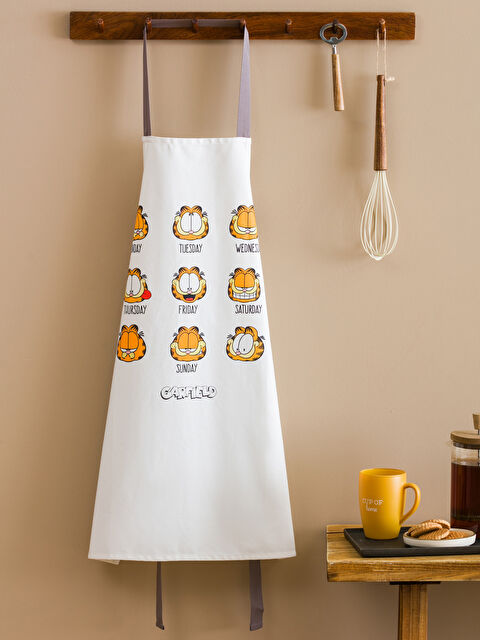 LCW HOME Garfield Baskılı Mutfak Önlüğü - W4FM42Z8-F9C