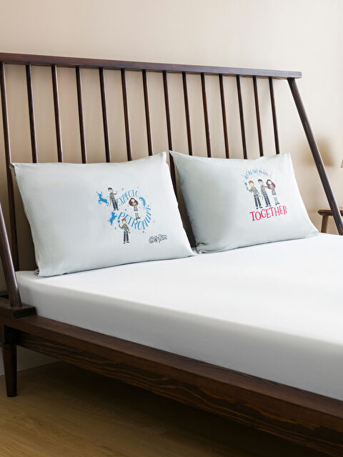 LCW HOME Harry Potter Baskılı Yastık Kılıfı 2'li 50x70 cm - W4FO28Z4-V43