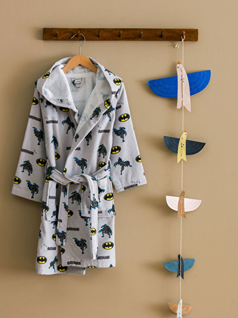 LCW HOME Batman Baskılı Erkek Çocuk Bornoz - W4FP26Z4-YLP