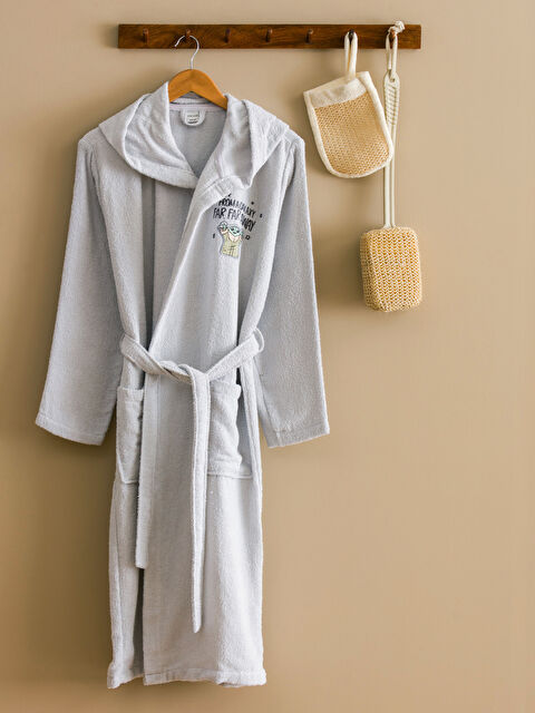 LCW HOME Star Wars Nakışlı Erkek Bornoz - W4FP31Z8-CTK