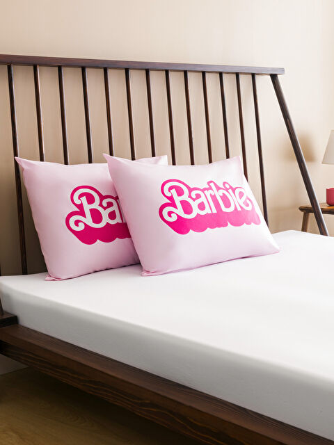 LCW HOME Barbie Baskılı Yastık Kılıfı 2'li 50x70 cm
