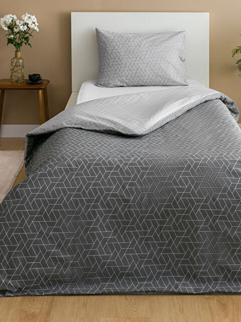 LCW HOME Desenli Tek Kişilik Nevresim Seti - W4GH58Z8-LRW