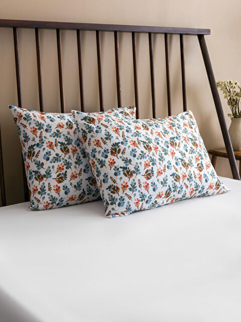 LCW HOME Desenli Yastık Kılıfı 2'li 50x70 cm - W4GM36Z8-F9C