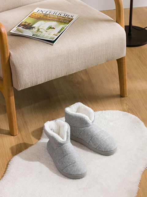 LCW STEPS Pelüş Kadın Ev Botu - W4HI05Z8-DBQ