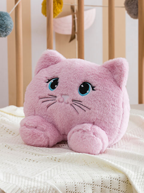 LCW HOME Nakışlı Pelüş Dolgulu Bebek Kırlent 28 cm - W4HT41Z1-JY6