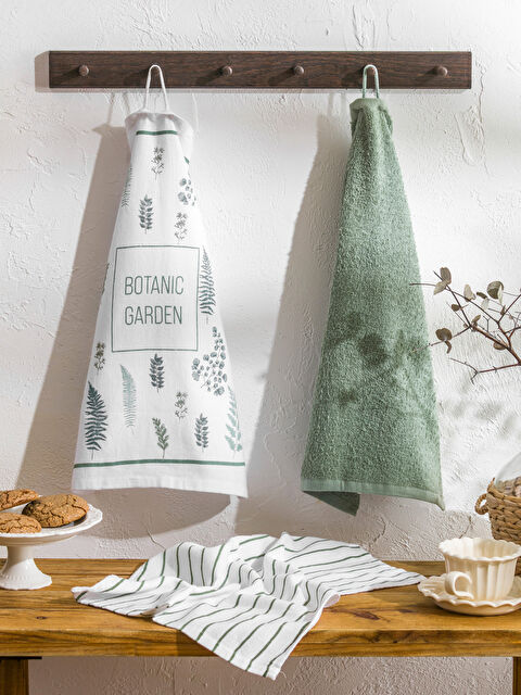 LCW HOME Baskılı Kurulama Bezi 3'lü 40x50 cm - W4HU80Z8-F9C