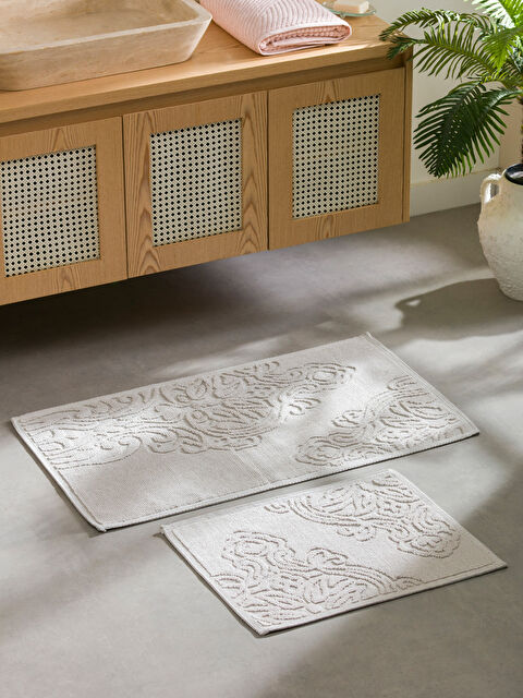 LCW HOME Desenli Banyo Paspası 2'li - W4IP07Z8-LRA