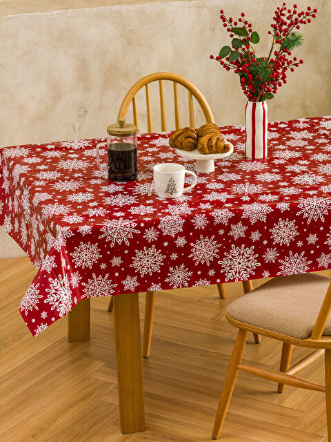 LCW HOME Yılbaşı Temalı Masa Örtüsü 140x180 cm