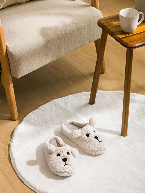 XSIDE Köpek Figürlü Pelüş Kadın Ev Terliği - W4JP57Z8-EEW