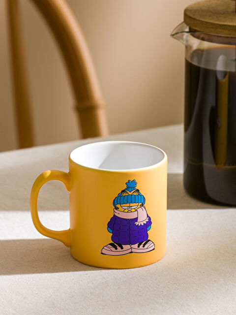 LCW HOME Garfield Baskılı Seramik Kupa 320 ml - W4JT46Z8-F9C