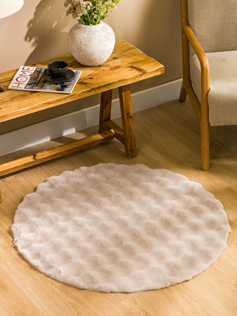 LCW HOME Tomurcuk Desenli Halı 90x90 cm