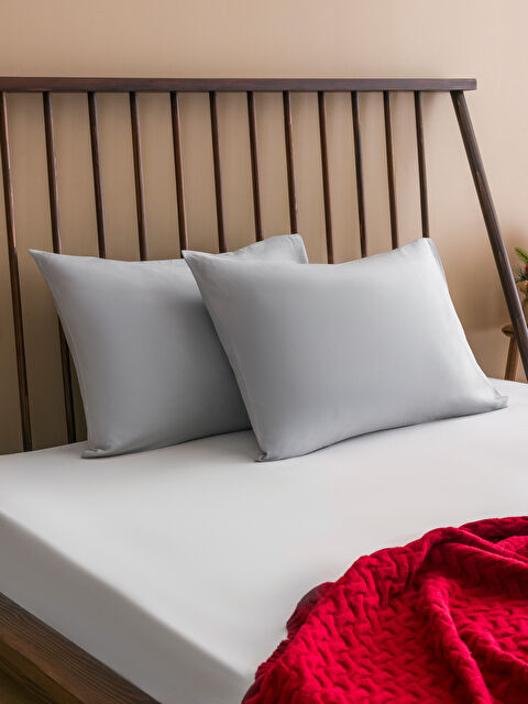LCW HOME Basic Pamuklu Yastık Kılıfı 2'li 50x70 cm - W58666Z8-CYY