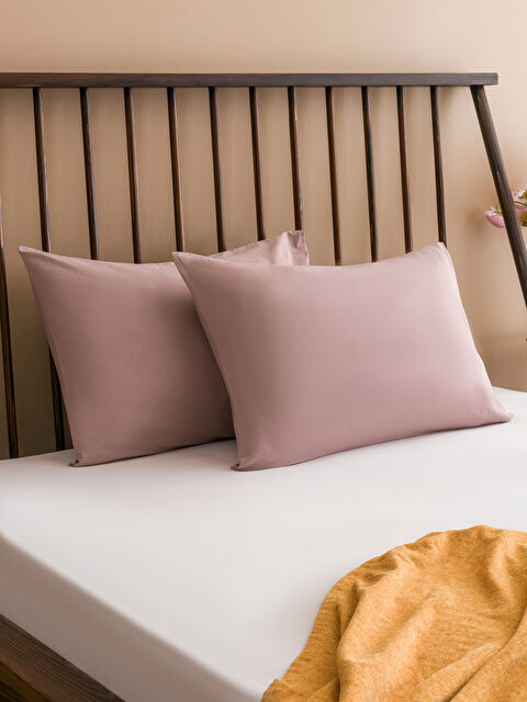 LCW HOME Basic Pamuklu Yastık Kılıfı 2'li 50x70 cm - W58666Z8-GJR