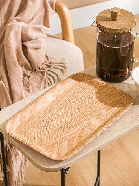 LCW HOME Wooden Tray 30 cm - W5CG70Z8-FPB