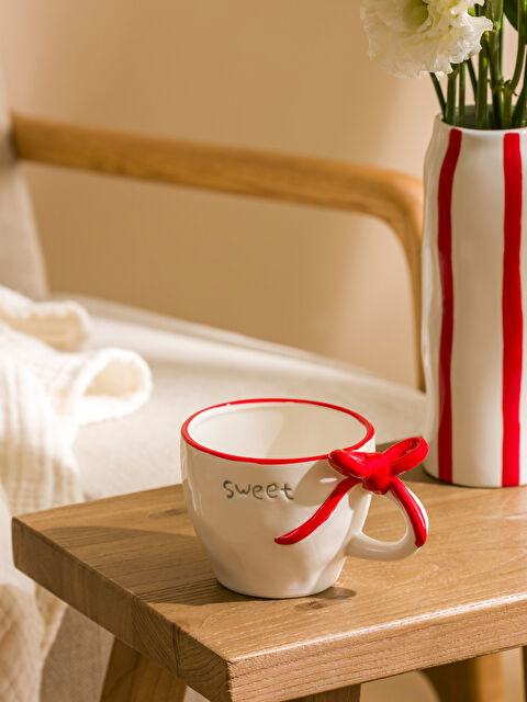 LCW HOME Fiyonk Baskılı Seramik Kupa 390 ml - W5CK57Z8-M0T