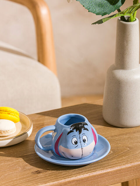 LCW HOME Eeyore Baskılı Seramik Kahve Fincanı 100 ml - W5CP62Z8-F9C