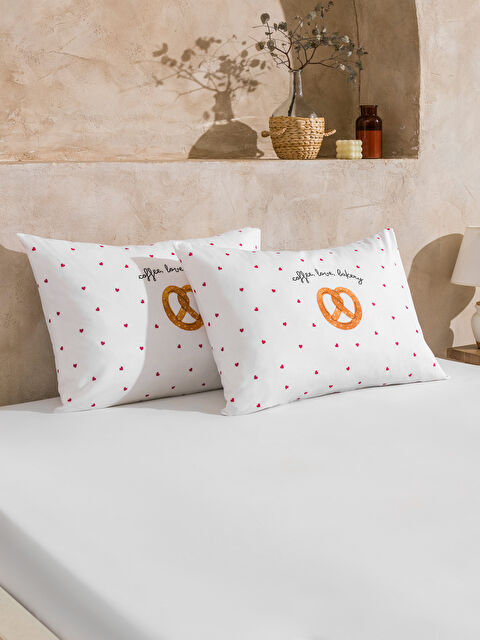 LCW HOME Desenli Yastık Kılıfı 2'li 50x70 cm - W5GQ50Z8-F9C