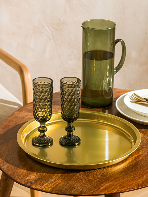 LCW HOME Yuvarlak Metal Tepsi 34 cm - W5I125Z8-GHW