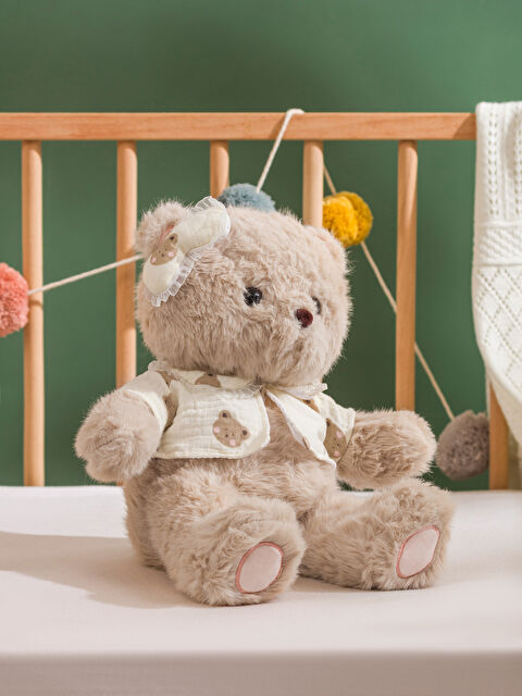 LCW HOME Pelüş Ayı Bebek Kırlent 30 cm - W5IA39Z1-FRC