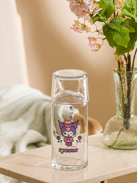 LCW HOME Kuromi Printed Glass Pitcher 700 ml - W5IO37Z8-M0T - LC