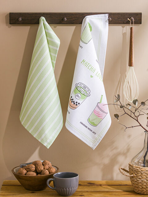 LCW HOME Baskılı Kuruluma Bezi 2'li 40x50 cm - W5JF87Z8-F9C