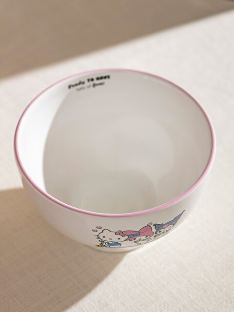 LCW HOME Kuromi Baskılı Seramik Kase 14 cm - W5KG15Z8-M0T | LCW