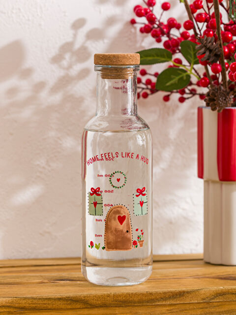 LC WAIKIKI Baskılı Cam Sürahi 1000 ml - W5KP33Z8-F9C