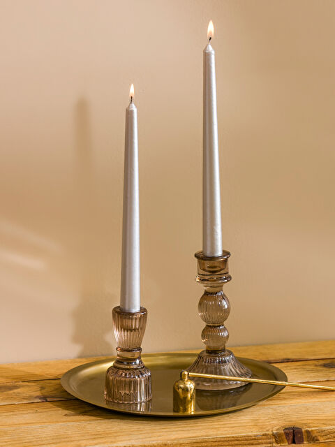 LCW HOME Dekoratif Şamdan Mum 2'li - W5M544Z8-LS0