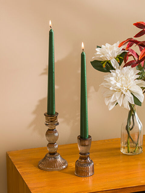 LCW HOME Dekoratif Şamdan Mum 2'li - W5M611Z8-ZUT