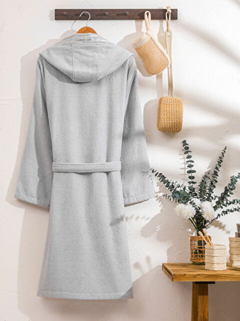 LCW HOME Unisex Kapüşonlu Bornoz - W5MC55Z8-UY5