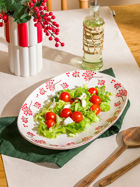 LCW HOME Baskılı Seramik Salata Tabağı 36 cm - W5NI02Z8-F9C
