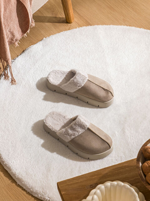 LCW STEPS İçi Tüylü Kadın Ev Terliği - W5OO61Z8-DRR