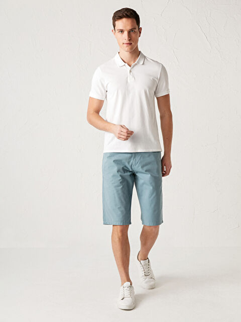 LCWAIKIKI Classic Standard Fit Gabardine Shorts - S11537Z8-GQT