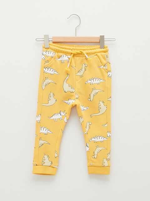 LCW baby Elastic Waist Printed Baby Boy Jogger Sweatpants - S12447Z1-LUG