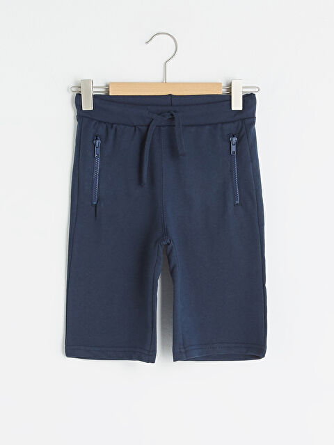 LCW Kids شورتات أساسية للأولاد بخصر مطاطي - S14307Z4-NOO